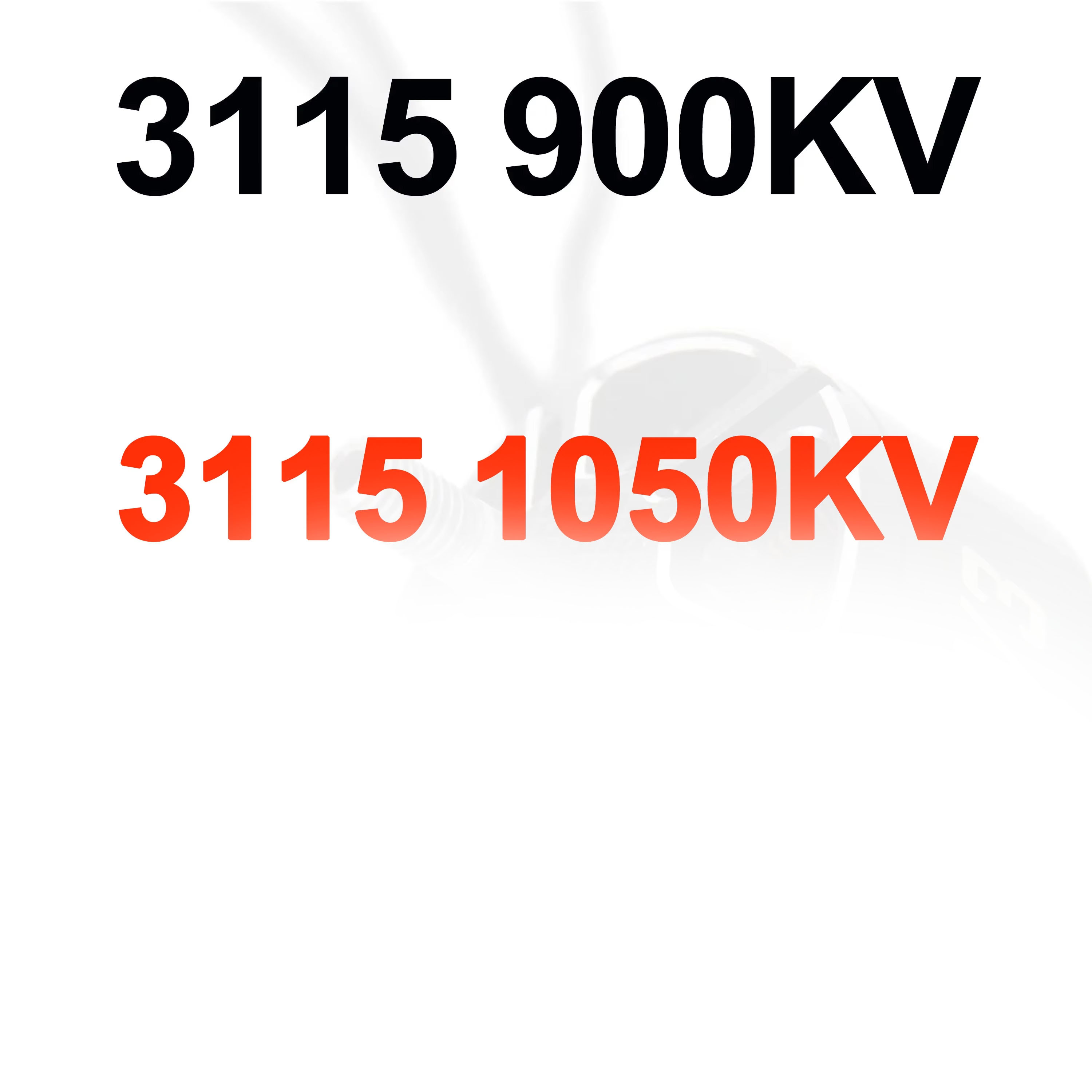 Quadcopter Frame - 1/2/4PCS 3115 900KV 1050KV 3-6S Motor