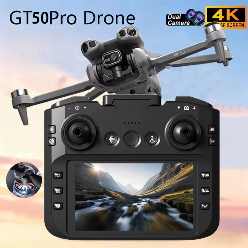 Drone Rc Gt50 - GT50 Pro 8K Cámara Dual HD