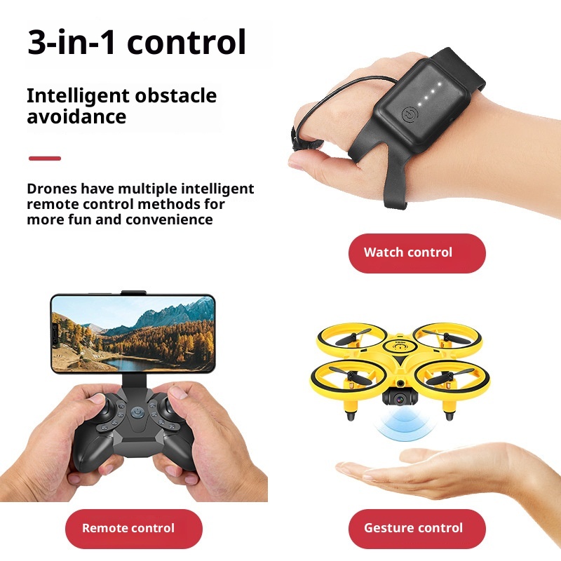 Drone Smart Rc - Dron de juguete eléctrico con Control