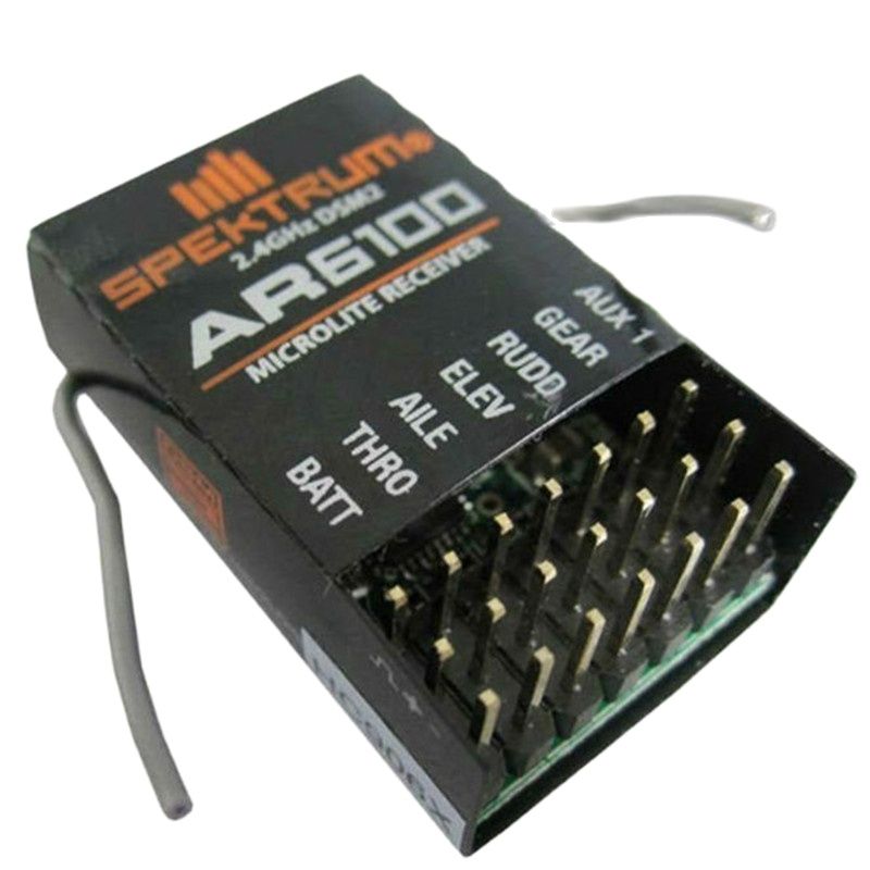 Drone Rc Quadcopter Controller - Receptor AR6100 DSM2 6CH 2,4 GHz