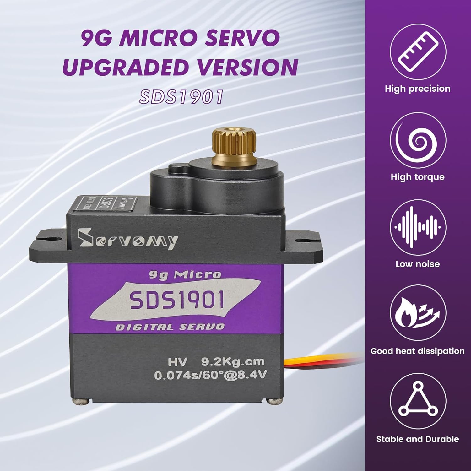 Drone Rc Car - SERVOMY-SDS1901 Digital 9G Micro Servo Sin