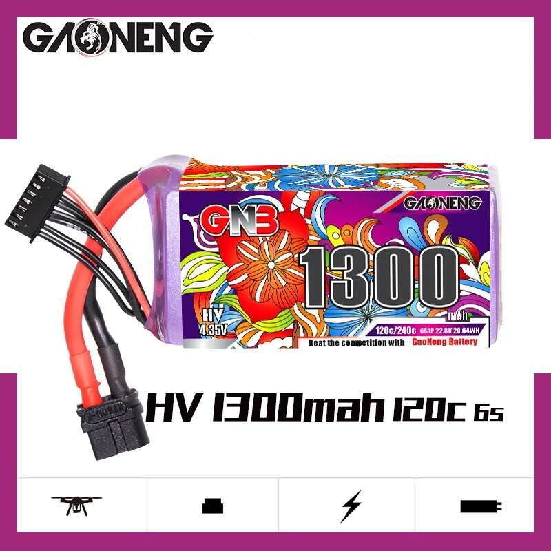 2 uds GNB 6S Lipo batería 22,8 - Drone Rcs reseña y precio