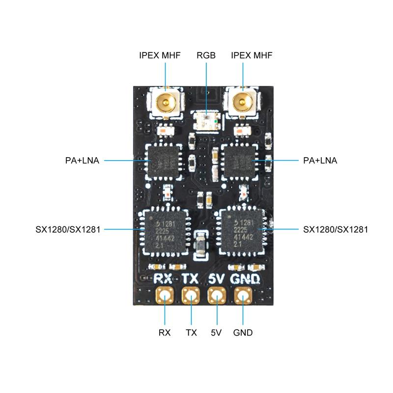 Receptor BETAFPV ELRS 915MHz p - Drone Rcs reseña y precio