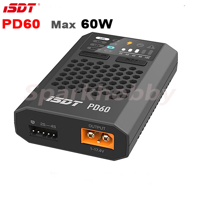 ISDT PD60 60W 6A cargador inte - Drone Smart Rc reseña y precio