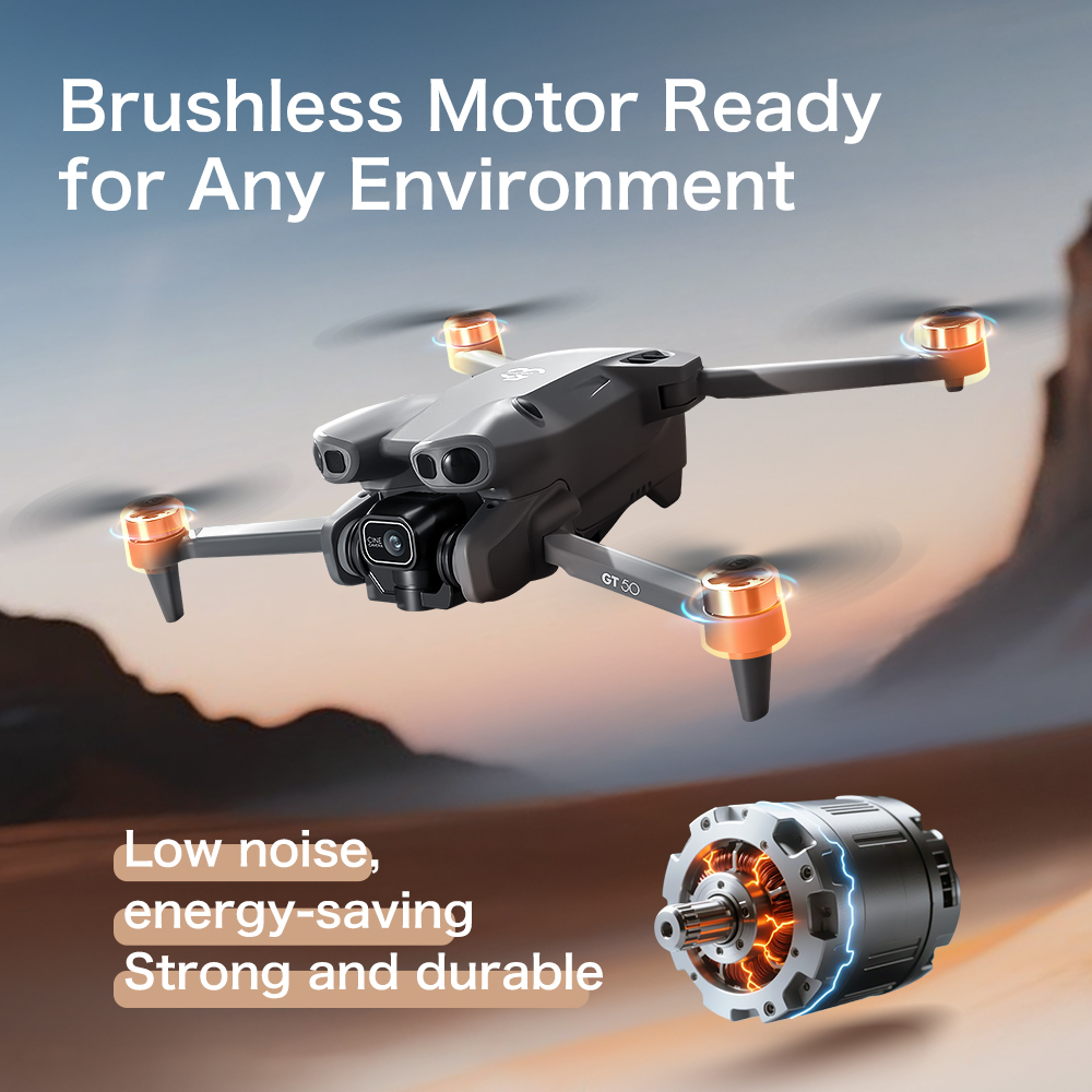 Dron Brand+ GT50 4K FPV con cá - Drone Rc Gt50 reseña y precio
