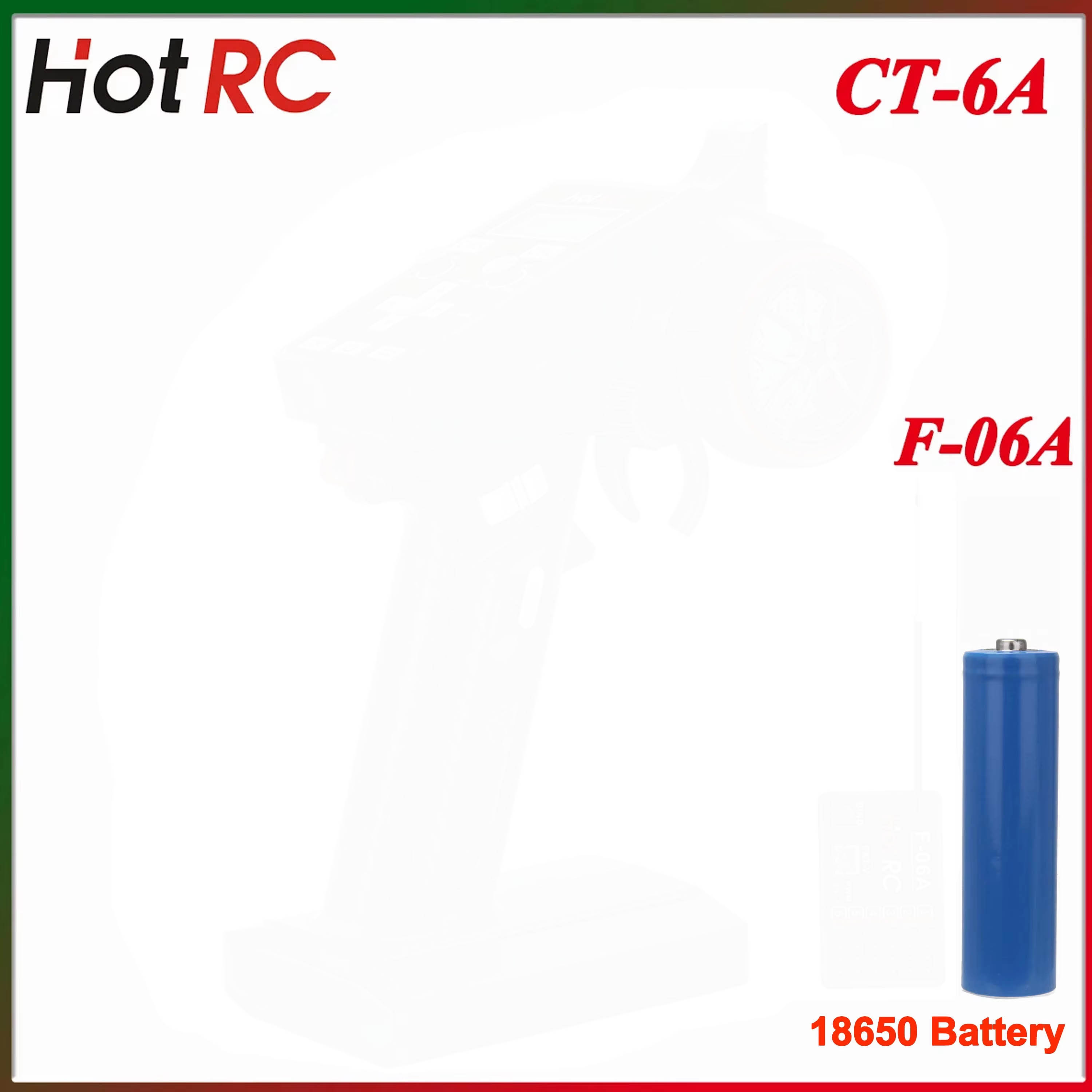 Transmisor de Radio HotRC CT-6 - Drone Rc Car reseña y precio