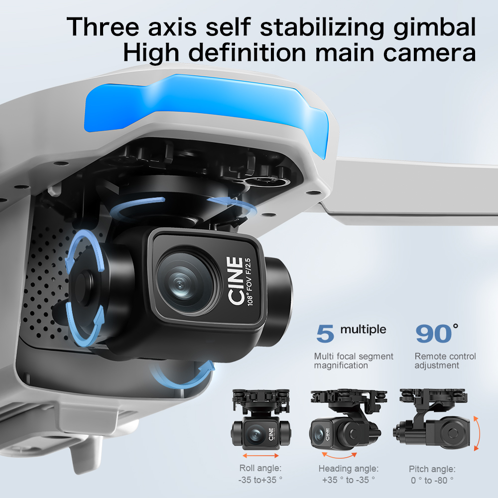 Mini Dron S-X1 8K Profesional  - Drone X1 Rc reseña y precio