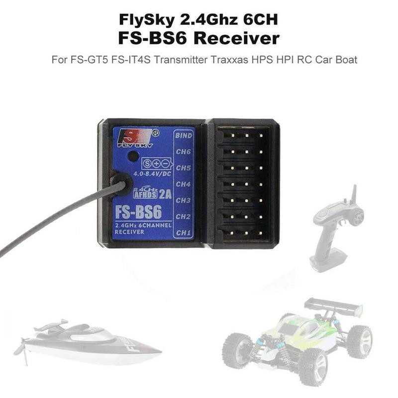 Receptor Flysky FS-BS6 2,4 Ghz - Rc Boat reseña y precio