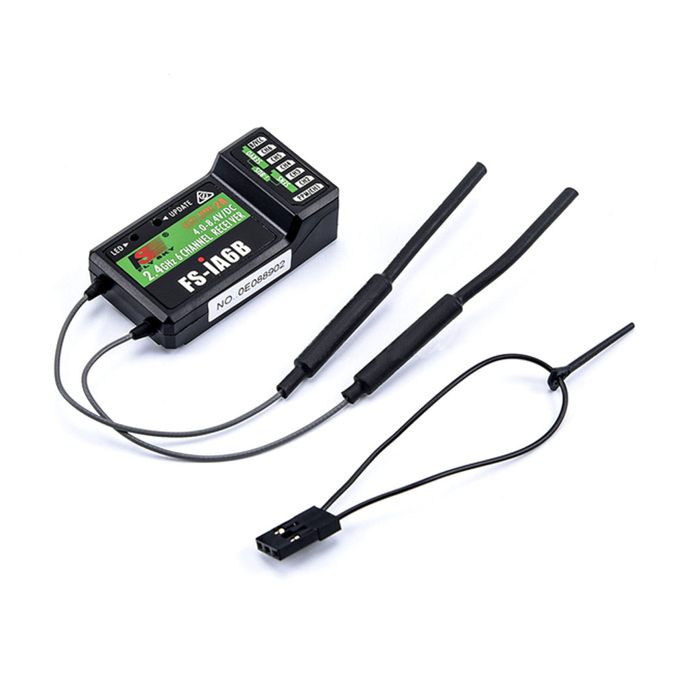 Flysky RC Receiver FS-IA6 IA6B - Drone Rc Car reseña y precio