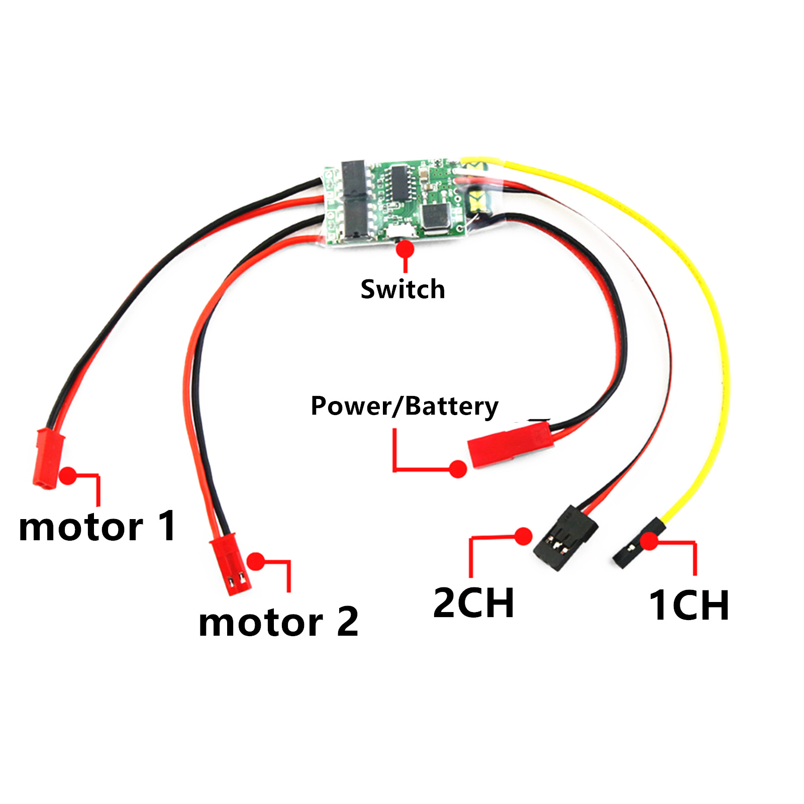 Controlador de Velocidad ESC d - Rc Boat reseña y precio