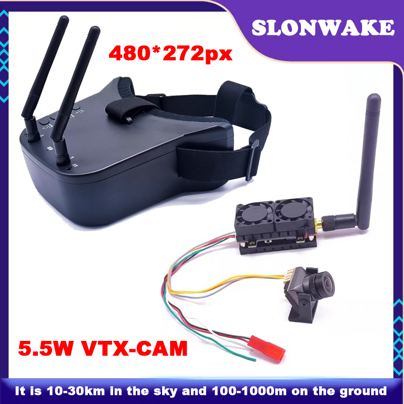 Listo para usar 5,8G 48CH FPV  - Fpv Camera Cmos reseña y precio