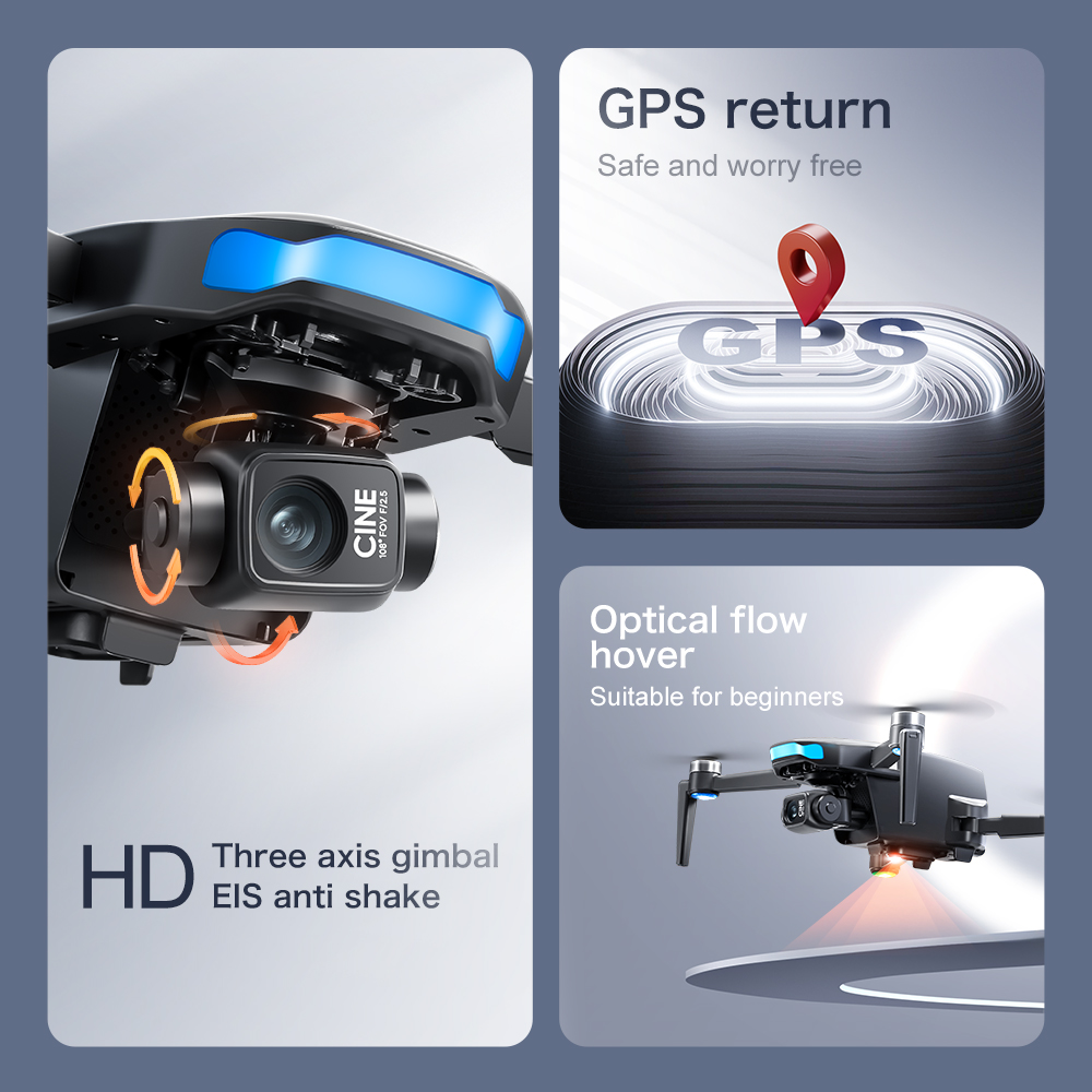Dron GPS Original S-X1 con cám - Drone X1 Rc reseña y precio