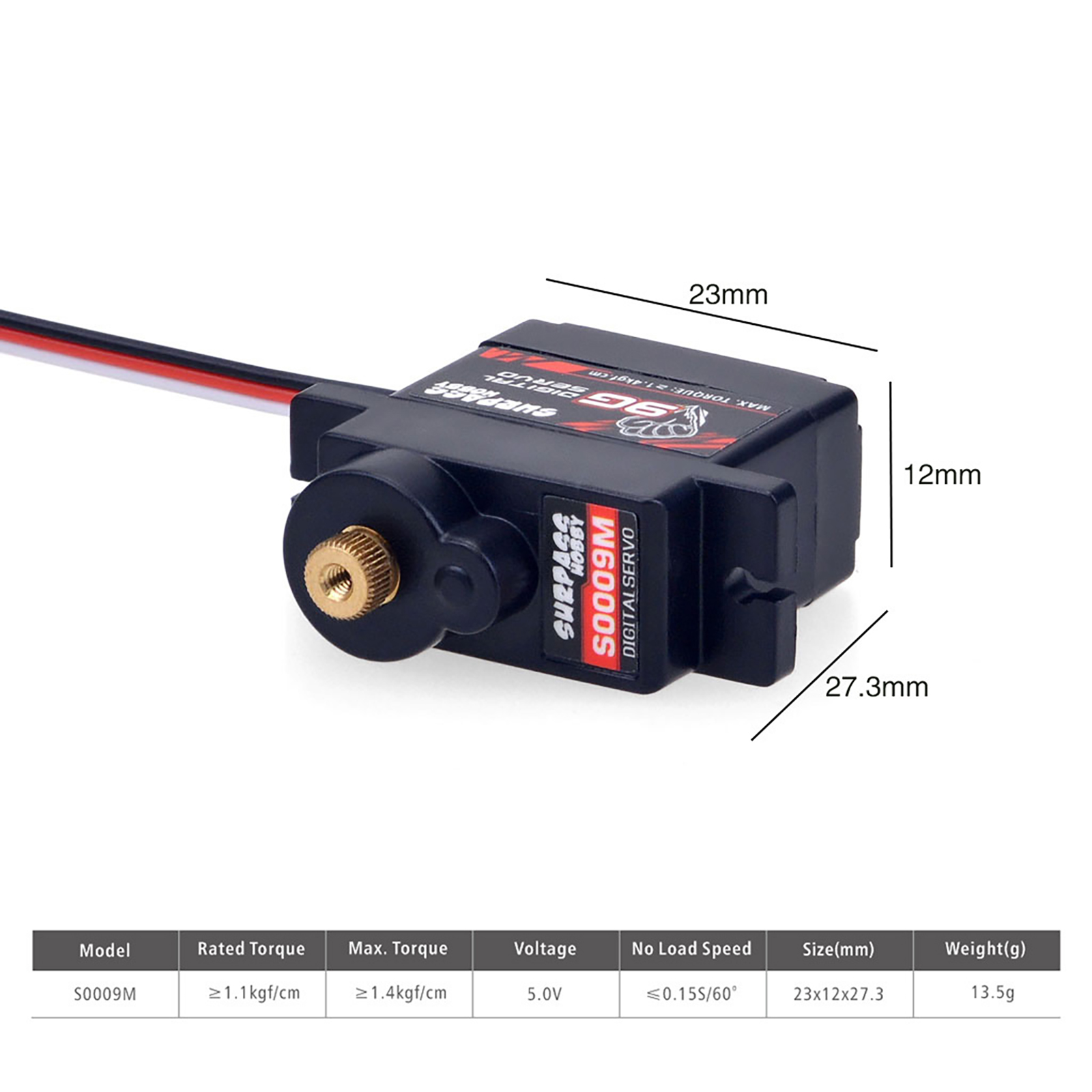 Micro Servo Digital de 2g, 3.7 - Drone Rc Car reseña y precio