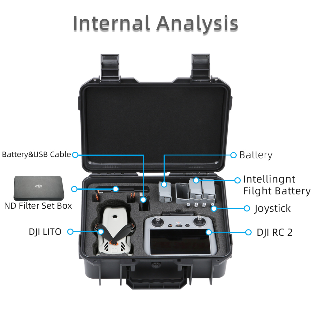 Estuche rígido de almacenamien - Drone X1 Rc reseña y precio