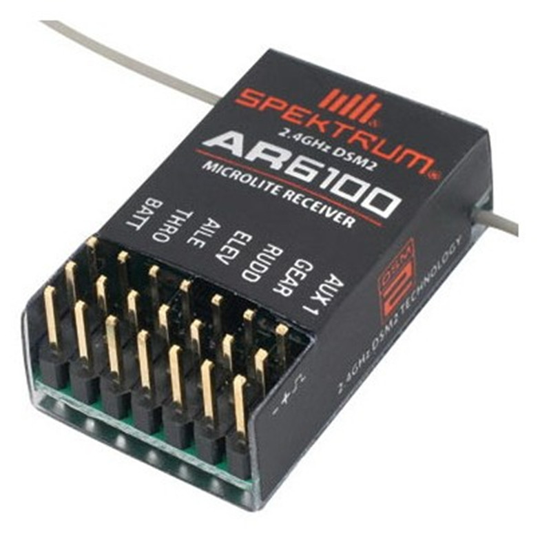 Receptor AR6100 DSM2 6CH 2,4 G - Drone Rc Quadcopter Controller reseña y precio