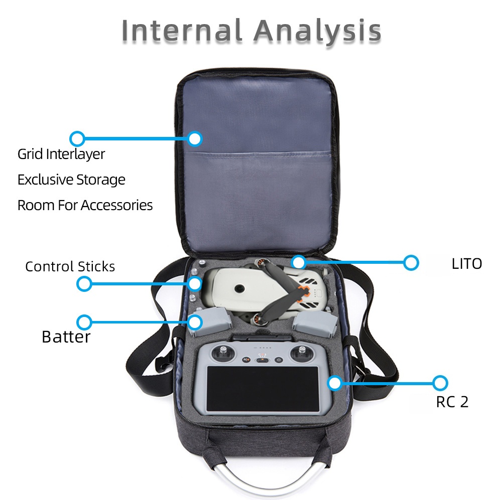 Bolsa Organizadora para DJI Li - Drone X1 Rc reseña y precio