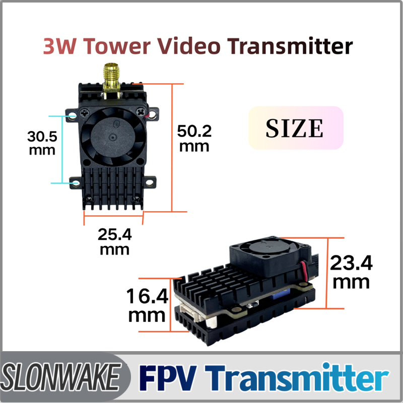 SLONWAKE 5,8G 3000mW simulació - Drone Rc1 reseña y precio