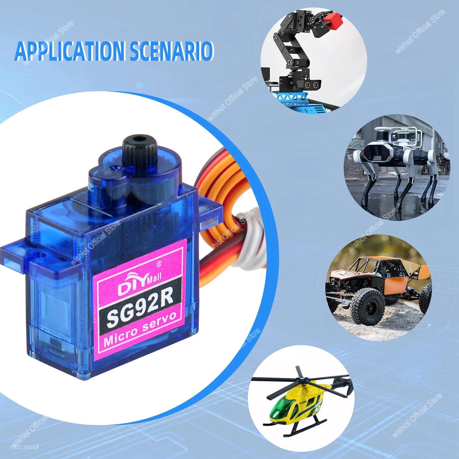 Micro servomotor SG92R 4,8-6V  - Drone Rcs reseña y precio
