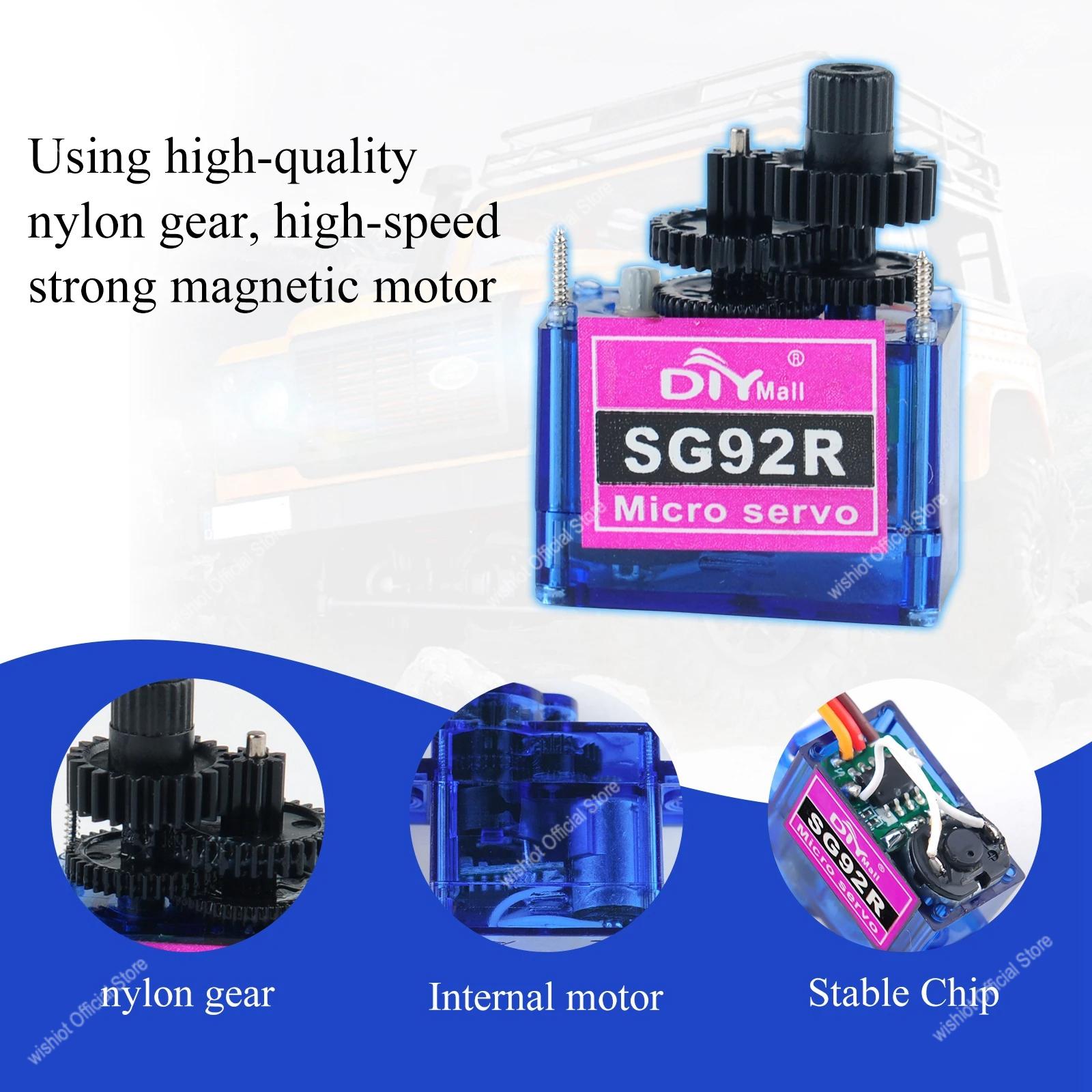 Micro servomotor SG92R 4,8-6V  - Drone Rcs reseña y precio