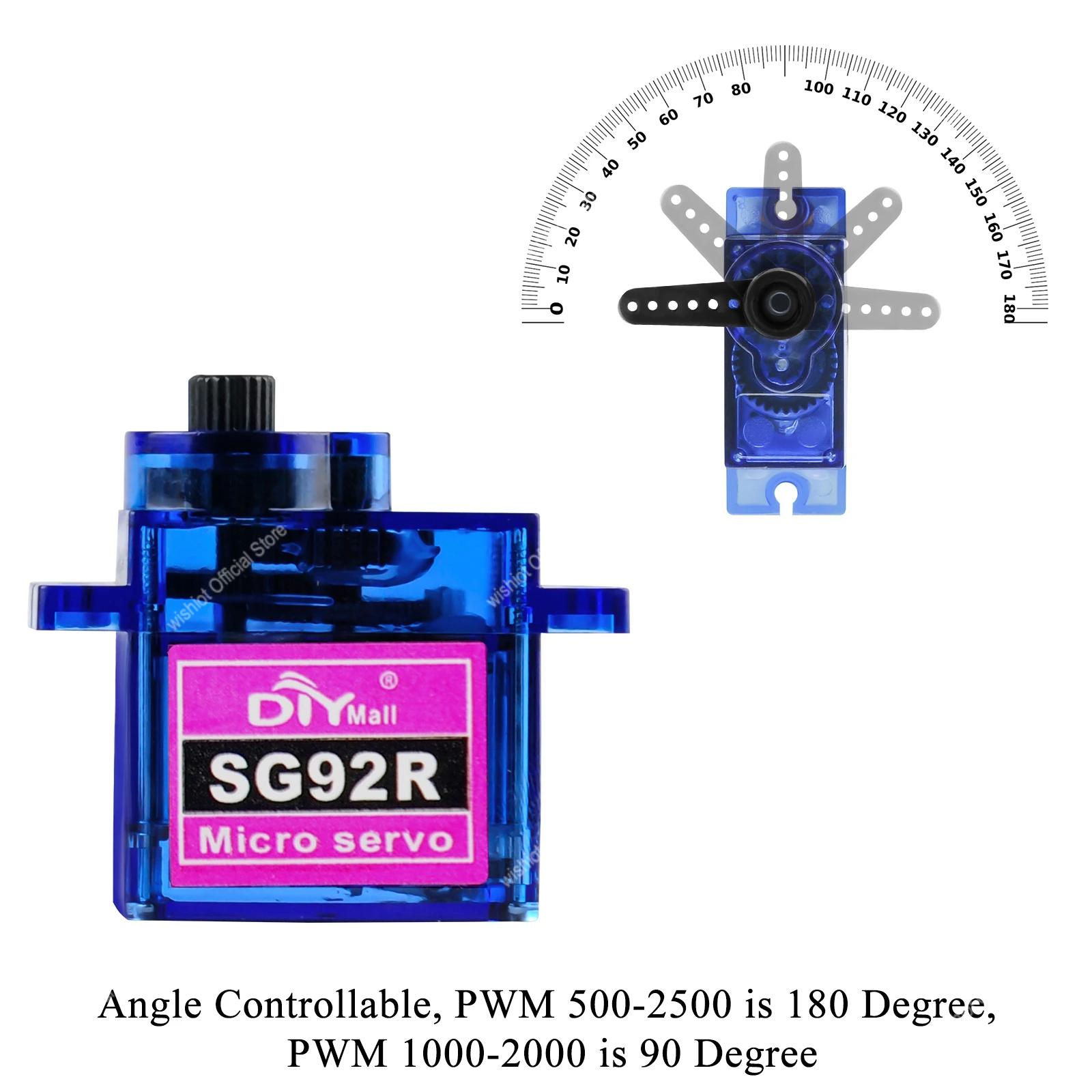 Micro servomotor SG92R 4,8-6V  - Drone Rcs reseña y precio