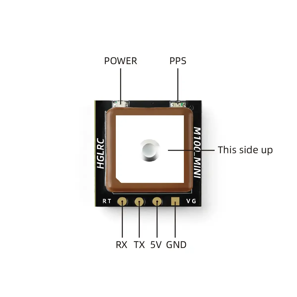 Módulo GPS HGLRC M100 MINI M10 - Drone Rcs reseña y precio