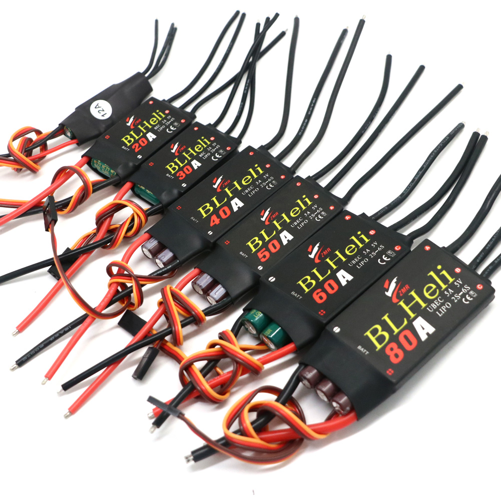 BLHeli sin escobillas ESC 80A  - Drone Rc1 reseña y precio