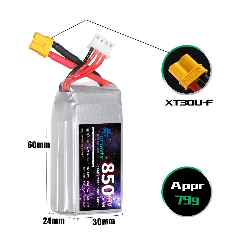 1/2/3 Uds TERANTY 3S 11,4 V ba - Drone Rcs reseña y precio