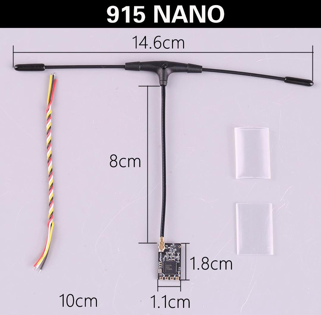 Receptor Nano ELRS BAYCK 915MH - Drone Rcs reseña y precio