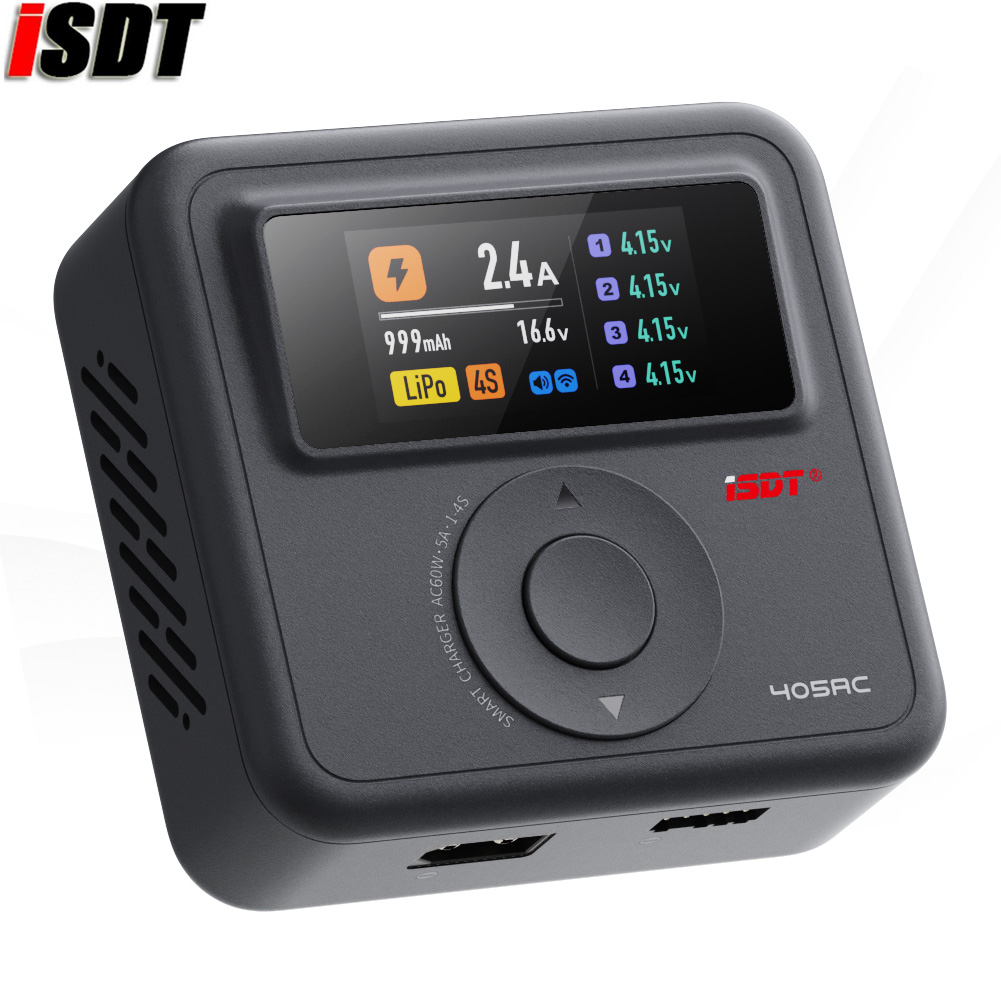 Cargador inteligente ISDT 405A - Drone Smart Rc reseña y precio