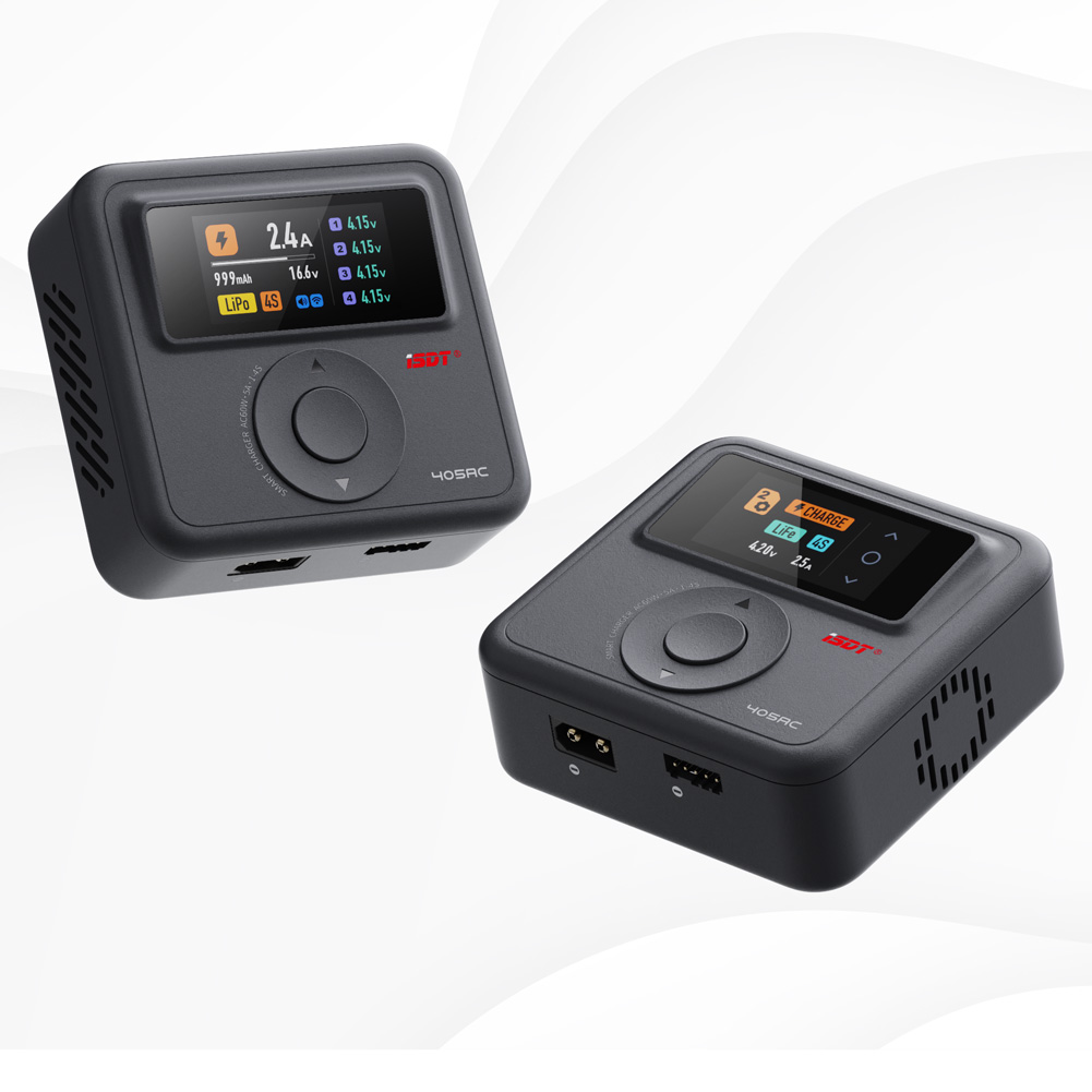 Cargador inteligente ISDT 405A - Drone Smart Rc reseña y precio